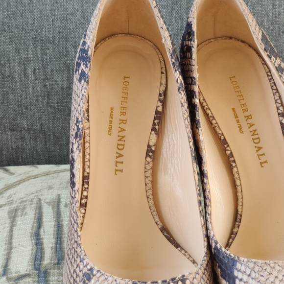 Loeffler Randall Chunky Heels Size 7.5 - Picture 5 of 9